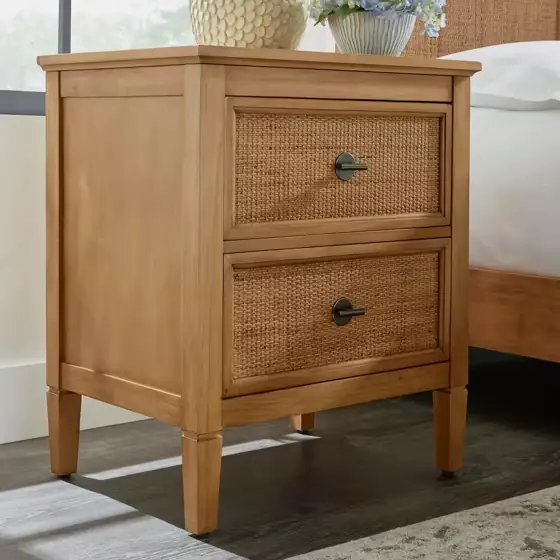 Marsden Patina Wood Finish 2-Drawer… — Photo 1