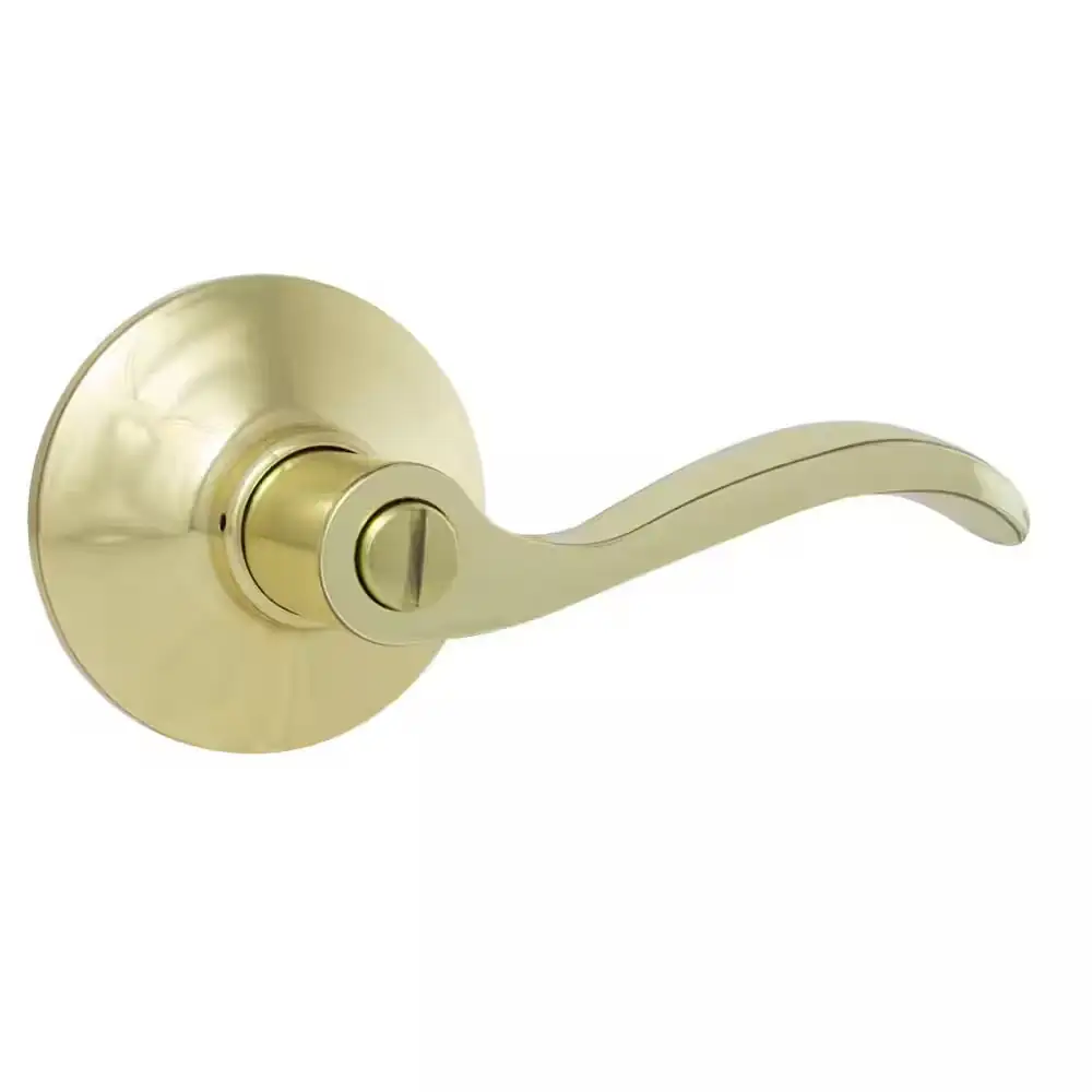 Naples Polished Brass Bed/Bath Door… — Photo 1