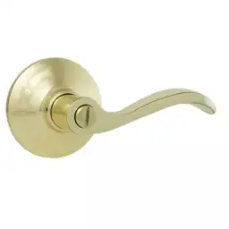 Naples Polished Brass Bed/Bath Door… — Photo 1