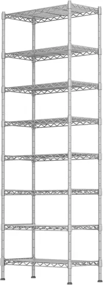 GIOTORENT 8-Wire Garage Shelving, Adjustable… — Photo 1