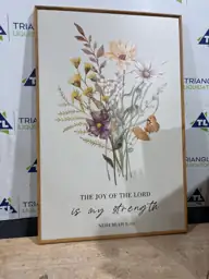 Large Boho Christian Floral Scripture… — Photo 6