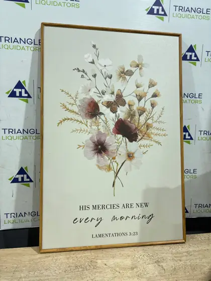 Large Boho Christian Floral Scripture… — Photo 7
