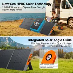 280W Portable Solar Panel, HPBC… — Photo 2