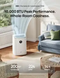 DREO 319S Portable AC, 10000… — Photo 2