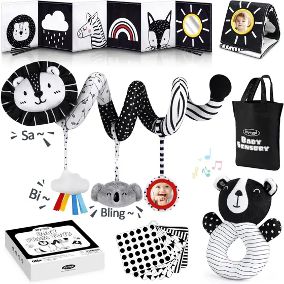Joyreal High-Contrast Baby Toys for… — Photo 1