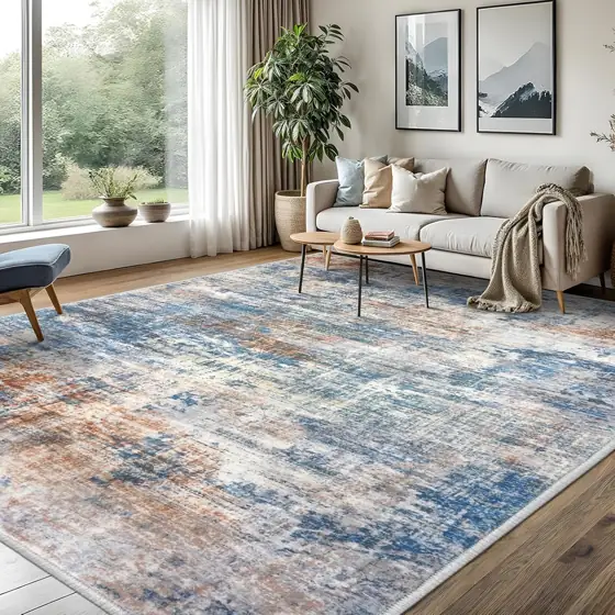 IOHOUZE Abstract Area Rug 8x10… — Photo 1