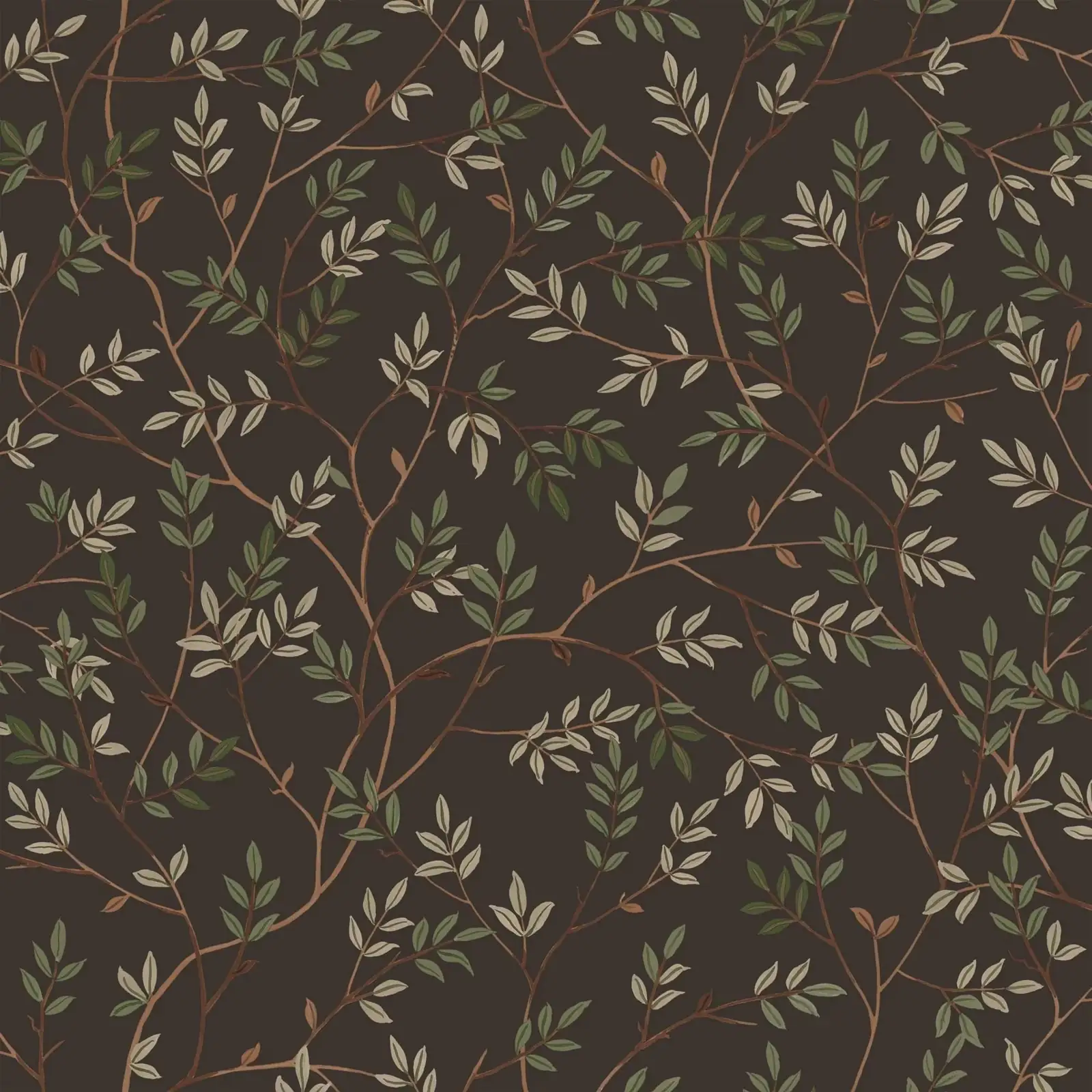 Tempaper Branches Umber Removable Peel… — Photo 1