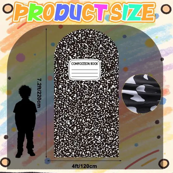 VitalCozy 7.2ft Back to School… — Photo 2