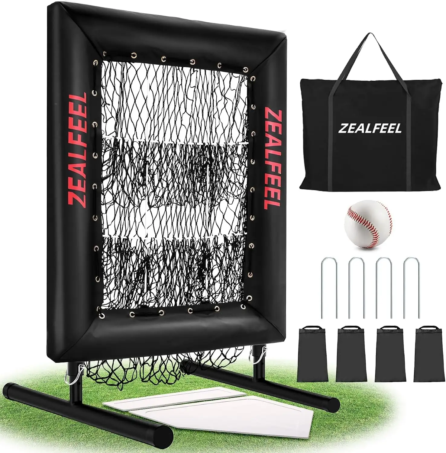 ZEALFEEL Baseball Pitching Net Pro,… — Photo 1