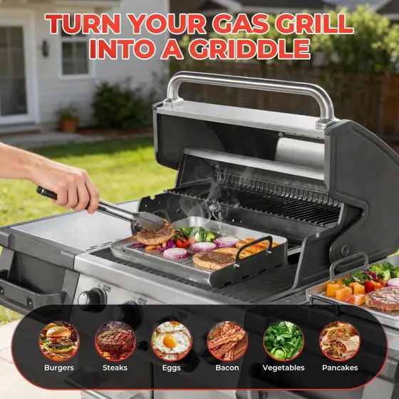 23"x16" Flat Top Griddle for… — Photo 2