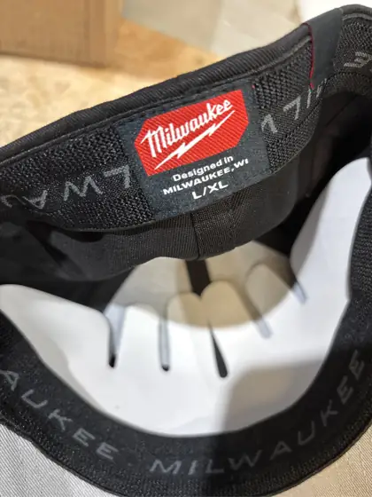 Milwaukee FlexFit Fitted Hat Black… — Photo 5
