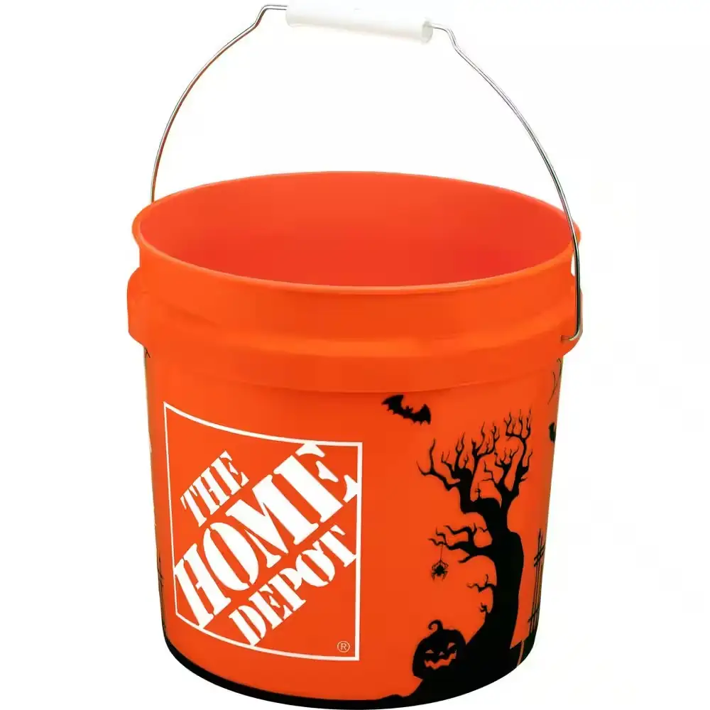 2 gal. Orange Halloween Bucket… — Photo 1