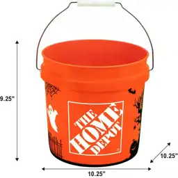 2 gal. Orange Halloween Bucket… — Photo 2