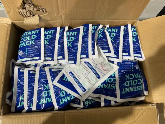 100 Pack Instant Ice Packs… — Photo 3