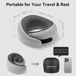 WANDER+ Travel Pillow, 100% Pure… — Photo 2