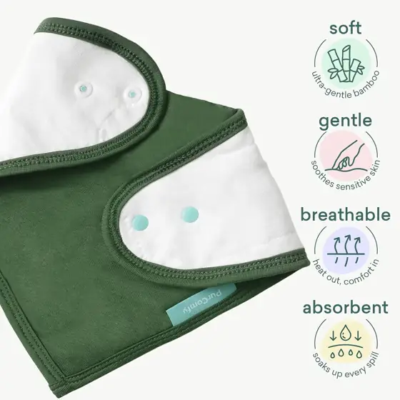 PurComfy SuperSoft Baby Bibs, Premium… — Photo 2