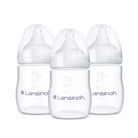 Lansinoh Anti-Colic Bottles, BPA-Free, 5oz,… — Photo 1