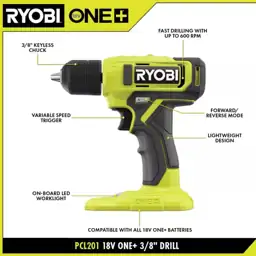 ONE+ 18V Cordless 3/8 in.… — Photo 2