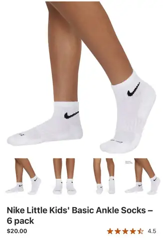 Nike ankle socks — Photo 1