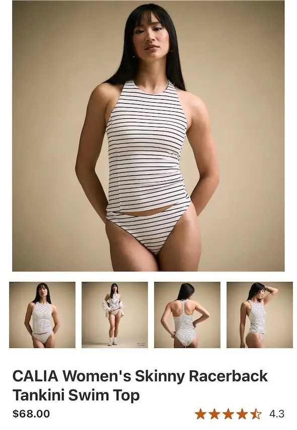 Calia swim top — Photo 1