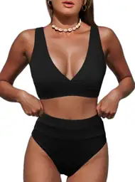 Hilinker Women's Leopard Bikini Swimsuits… — Photo 1