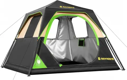 4/6/8 Person Camping Tent,Setup in… — Photo 1