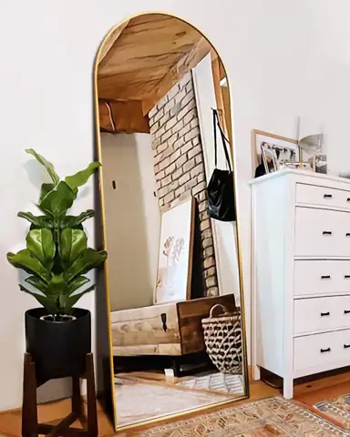ITSRG Floor Mirror, Full-Length with… — Photo 1