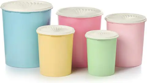 Tupperware Heritage 10-Piece Pastel Tall… — Photo 1