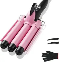 TOP4EVER 3 Barrel Curling Iron,… — Photo 1