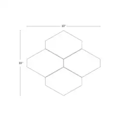 Benes White 10.02 in. x… — Photo 2