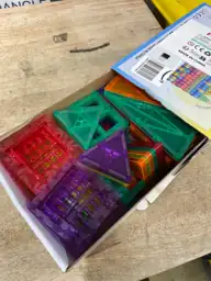 60 PCS Magnetic Building Tiles… — Photo 3