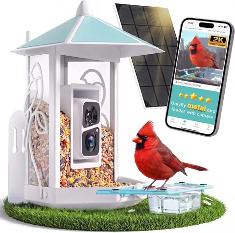 Onlyfly Smart Bird Feeder with… — Photo 1