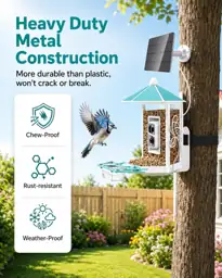 Onlyfly Smart Bird Feeder with… — Photo 2