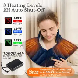 Portable Cordless Heating Pad for… — Photo 2