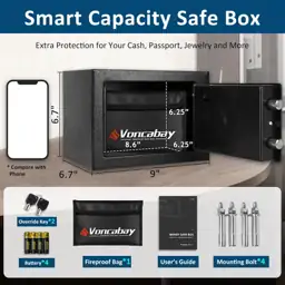 Voncabay Money Safe Box for… — Photo 2