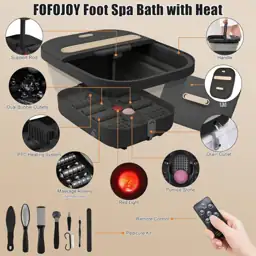 Collapsible Foot Spa with Massager,… — Photo 2