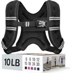 Zeerun Weighted Vest, 6/8/10/12/15/18/20/24/30LB for… — Photo 1