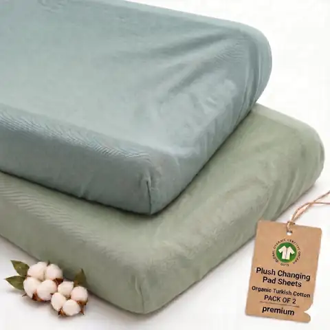 Organic Changing Pad Cover 16x32… — Photo 1