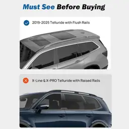 JOYTUTUS Roof Rack Cross Bars… — Photo 2