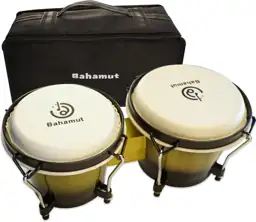 BAHAMUT 6"+7" Wooden Bongo Drums… — Photo 1