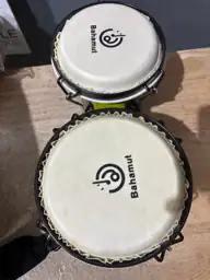BAHAMUT 6"+7" Wooden Bongo Drums… — Photo 3