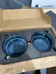 SPUNKYJUNKY Dog Cat Ceramic Bowl… — Photo 3