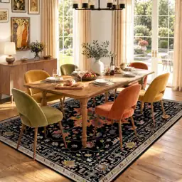 RELEANY Washable Area Rug, 5'x7',… — Photo 2