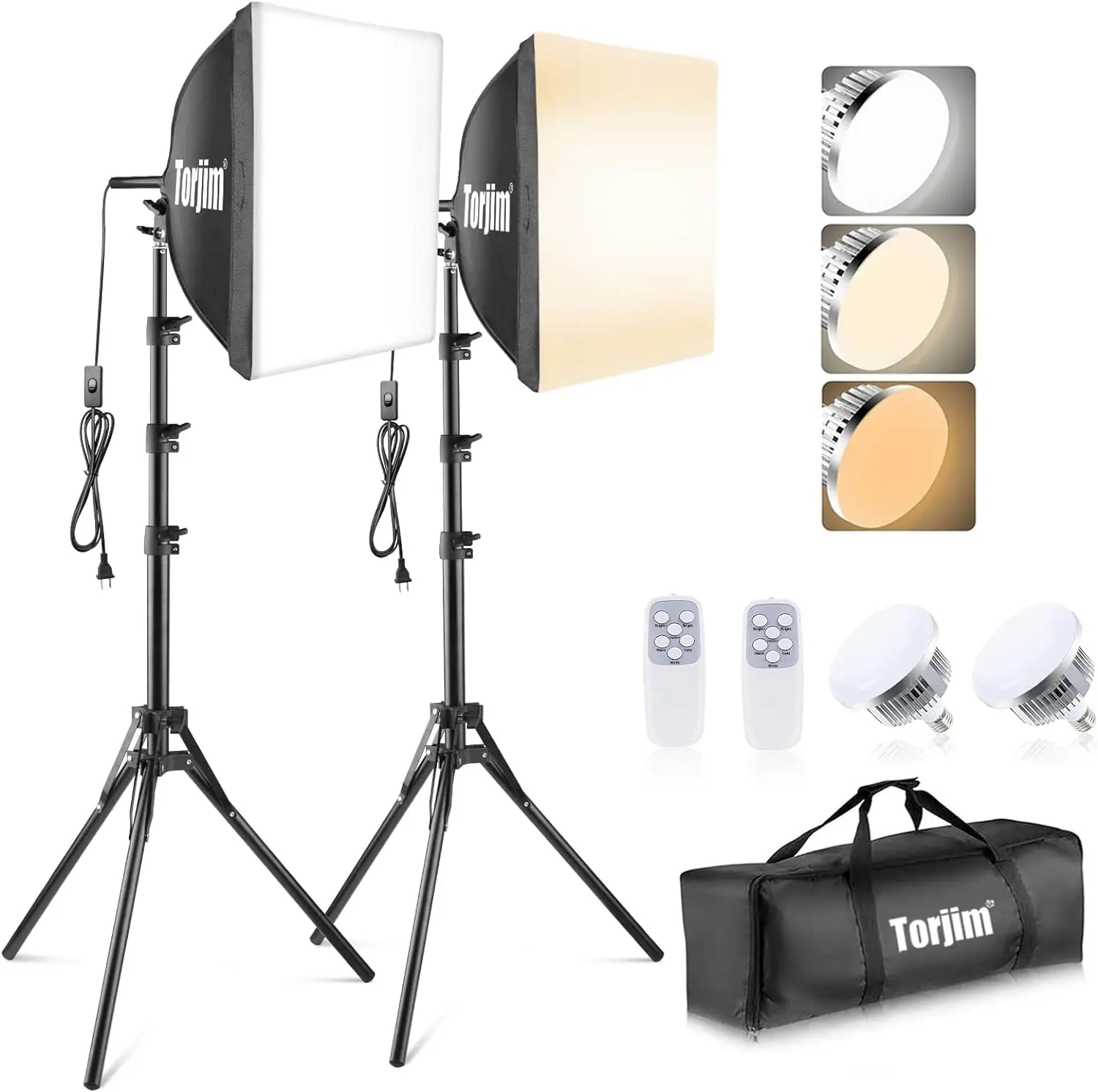 Torjim Softbox Photography Lighting Kit… — Photo 1