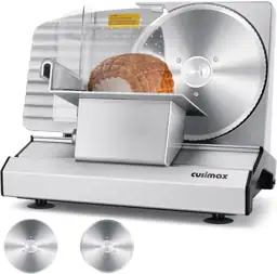 CUSIMAX Meat Slicer with 2… — Photo 1