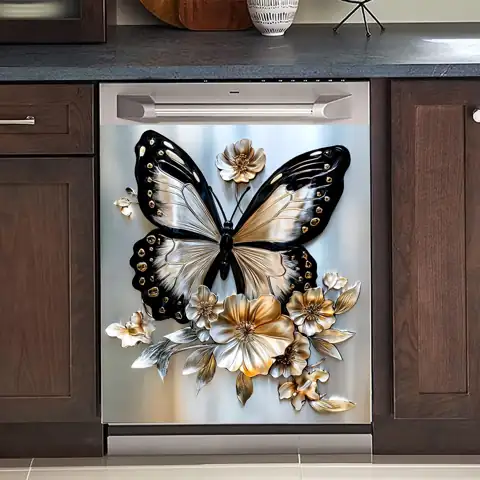 BVBOX Dishwasher Magnet Cover 23"x26",… — Photo 1