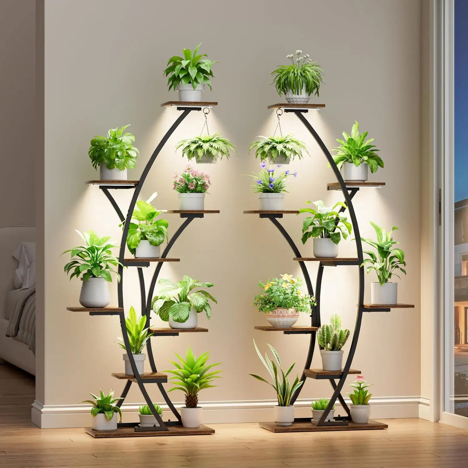 Indoor Plant Stand with Grow… — Photo 1