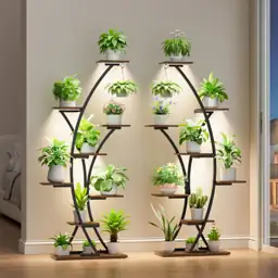 Indoor Plant Stand with Grow… — Photo 1