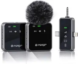 PQRQP Wireless Clip Microphone, Mini… — Photo 1
