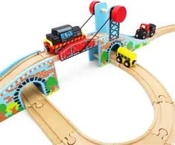 Z MAYABBO Wooden Train Tracks… — Photo 2